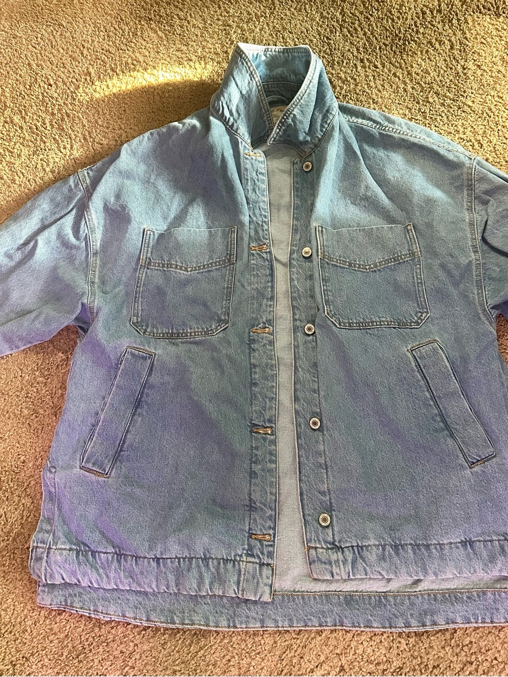 Free People “We the free” Avery Jean Jacket - Picture 3 of 5